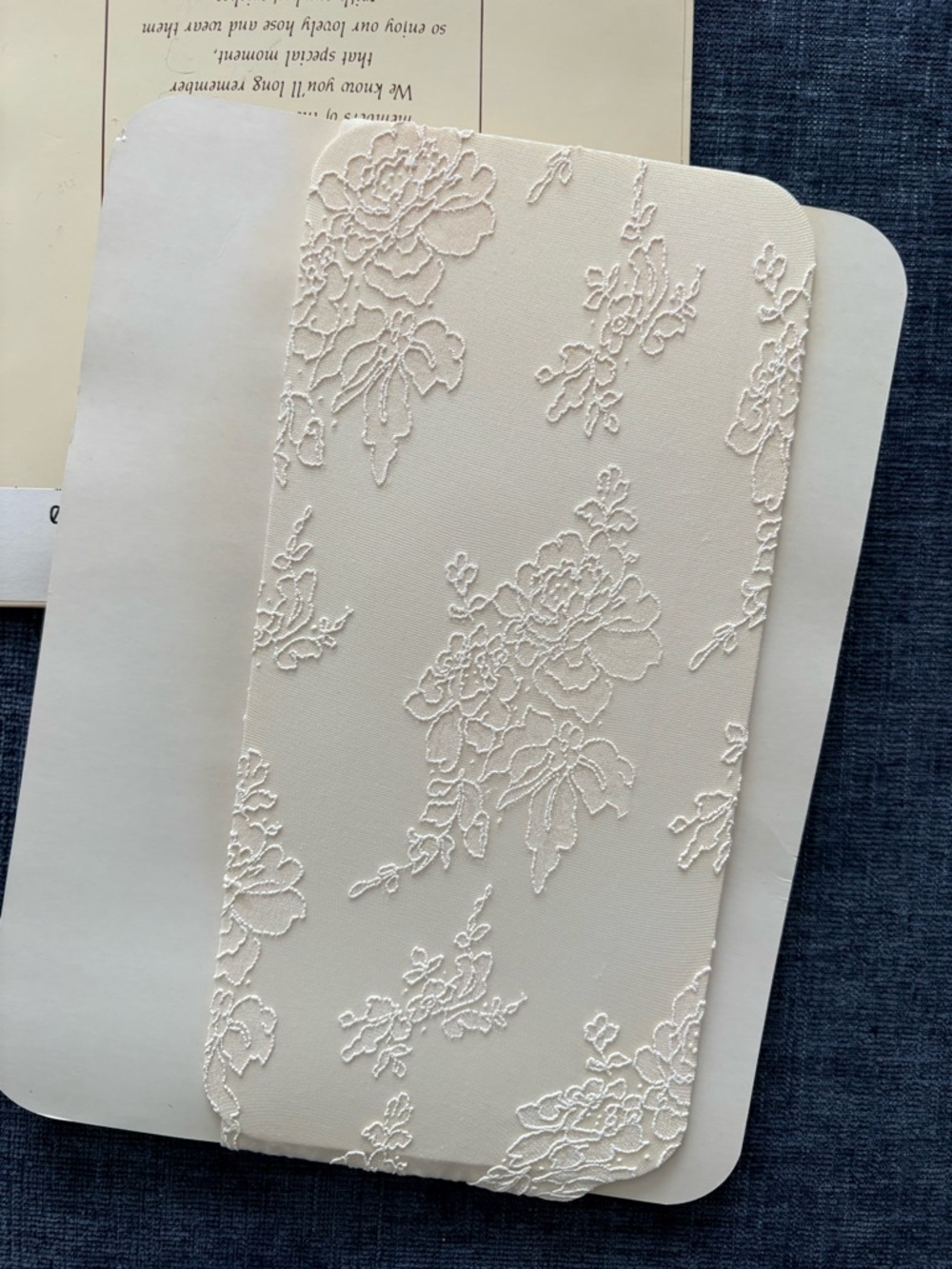 VTG NWT 80’s Bridal Belles Ivory Embroidered Tights Size Tall - Picture 11 of 15